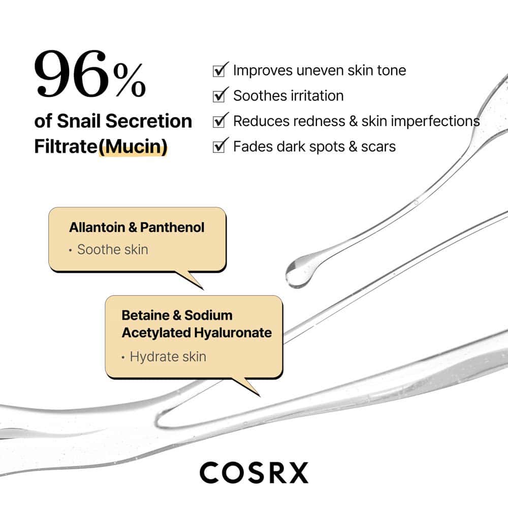 COSRX Advanced Snail 96 Mucin Power Essence 100ml - Image 3