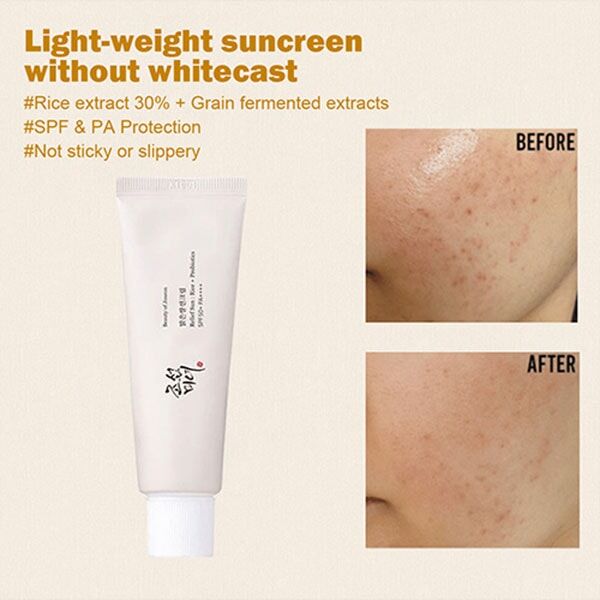 BEAUTY OF JOSEON Relief Sun: Rice + Probiotics SPF50+ PA++++ - Image 2