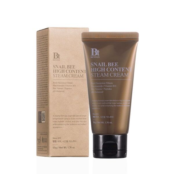 BENTON Snail Bee High Content Steam Cream 50g - Image 2