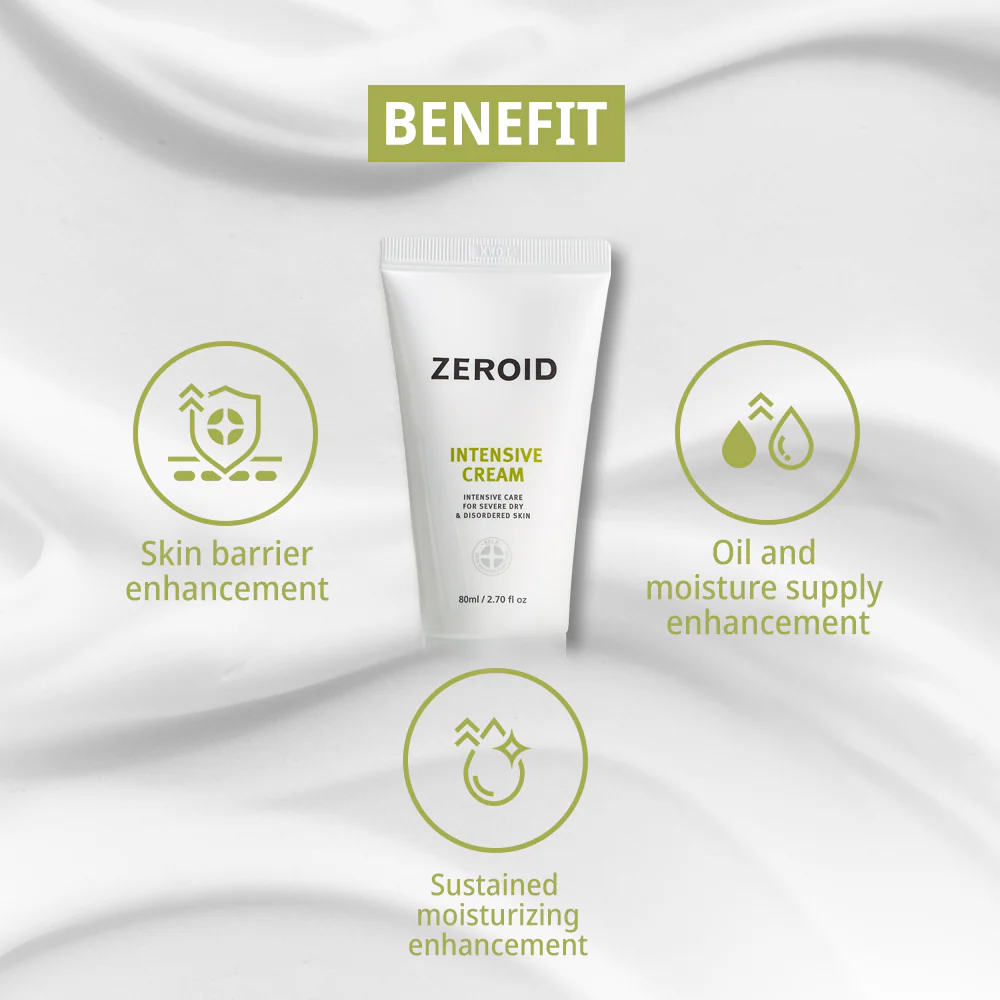 ZEROID Intensive Cream 80ml (Damaged Packaging) - Image 2
